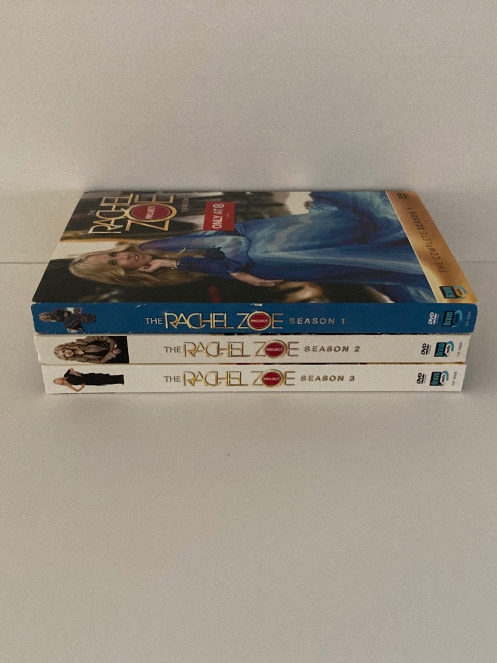 THE RACHEL ZOE PROJECT Complete Seasons 1 2 & 3 DVDs/Never-Seen Bonus Features!